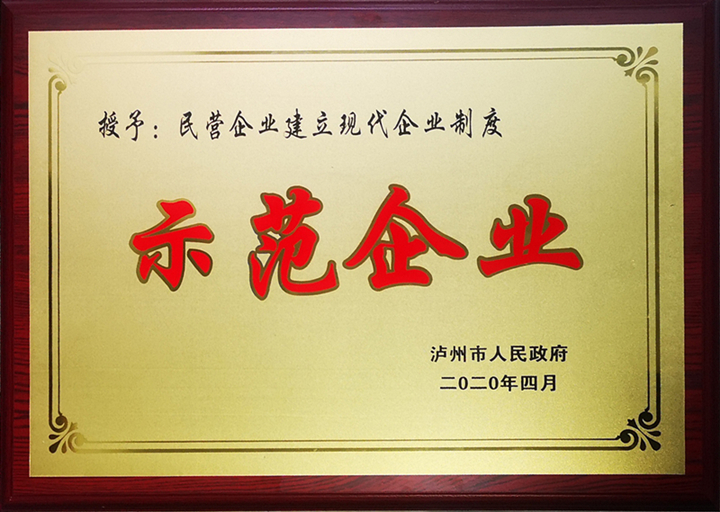 長江液壓榮獲 “建立現(xiàn)代企業(yè)制度示范企業(yè)”稱號.jpg